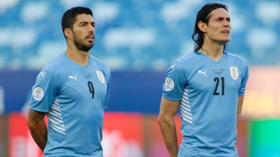 Luis Suarez and Edison Cavani.